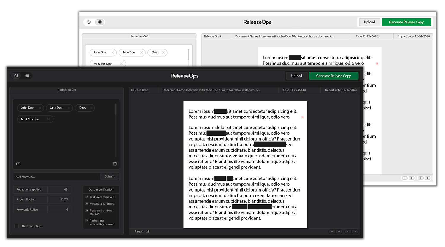ReleaseOps app preview